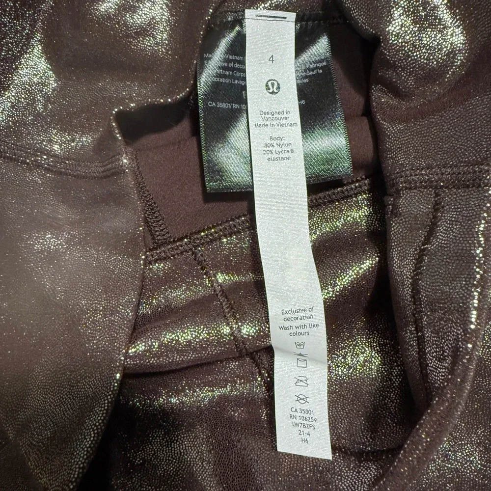 NEW Lululemon Align HR Shine Short‎ 8
